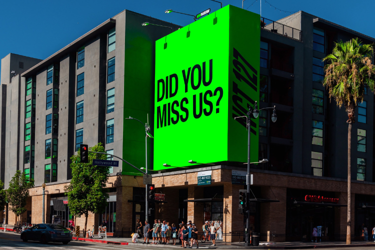 OOH Campaign by NCT 127 for BLINGY at LA