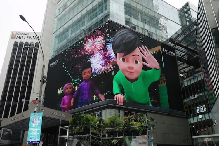3D billboard Malaysia 