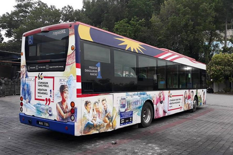 bus wrap advertising malaysia