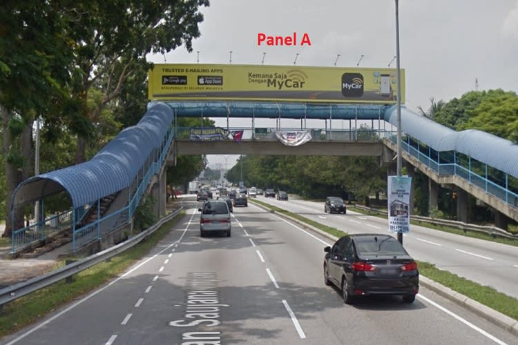2 Sided Overhead Bridge Billboard at Persiaran Saujana Impian, Kajang, Selangor (at Pedestrian Bridge)