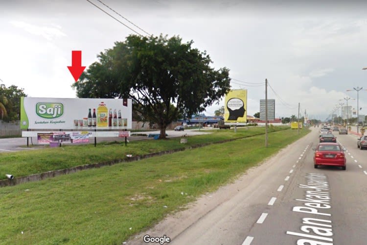 1 Sided Free Standing Billboard at Jalan Pekan, Kampung Kubang Sawa, Pahang