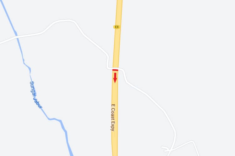 East Coast Expressway KM 271 near Exit to Cheneh, Chukai, Terengganu