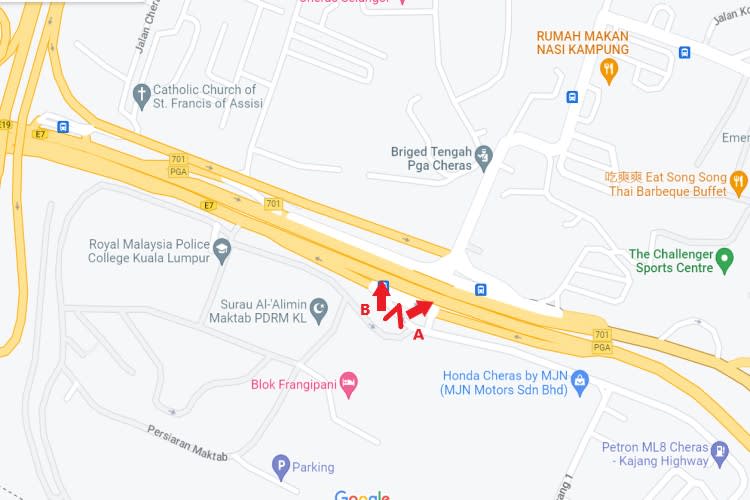 Cheras-Kajang Expressway KM11.7, Cheras, Selangor