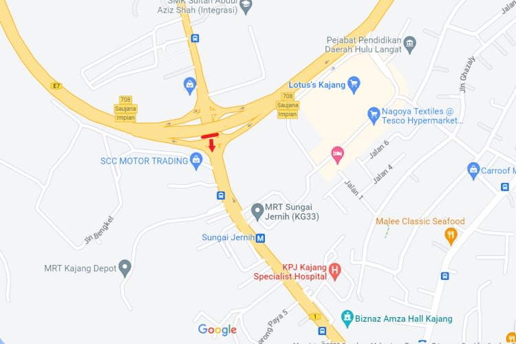 Jalan Cheras / Jalan Cheras - Kajang Expressway, Kajang, Selangor (B)