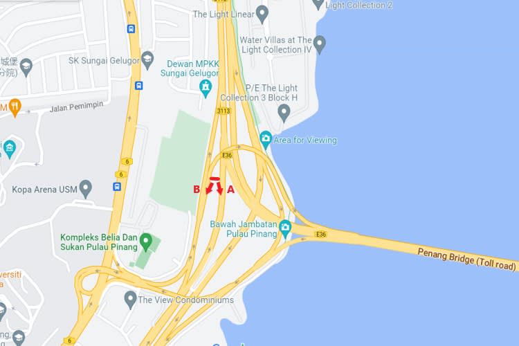 Tun Dr. Lim Chong Eu Highway, Gelugor, Penang