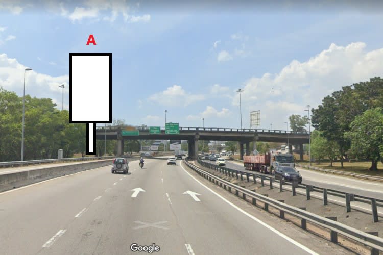 2 Sided Unipole Billboard at PLUS KM139.25 from Jawi to Seberang Perai/Georgetown, Penang