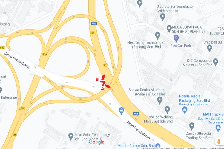 PLUS KM139.25 from Jawi to Seberang Perai/Georgetown, Penang