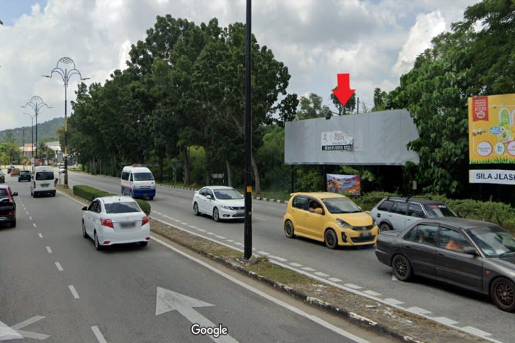 1 Panel Free Standing Billboard at Jalan Padang Matsirat / Jalan Gaong, Langkawi, Kedah