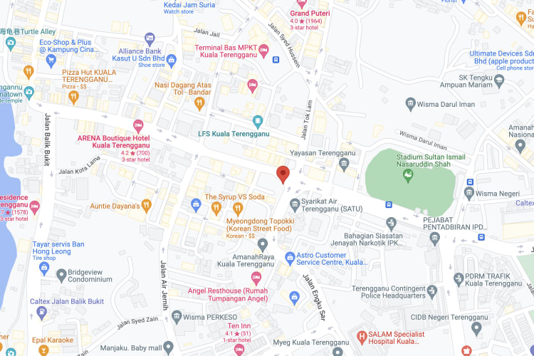 Jalan Sultan Ismail / Jalan Batas Baru, Kuala Terengganu, Terengganu (Infront Agro Bank)