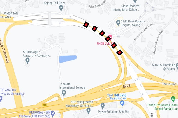 SILK Highway / B81 Persiaran Jaya, Bandar Baru Bangi, Selangor