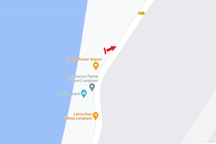 Jalan Lapangan Terbang, Langkawi, Kedah (towards Airport)