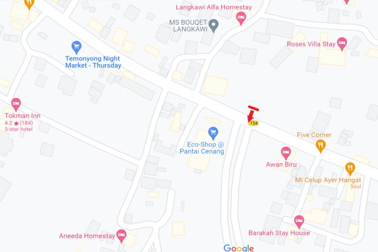 Jalan Bohor Temboyak, Langkawi, Kedah