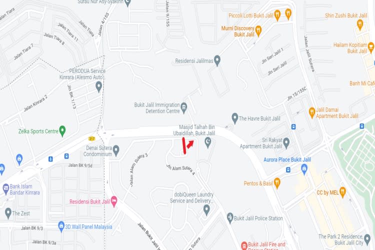 Lebuhraya Bukit Jalil, Selangor (to Bukit Jalil)