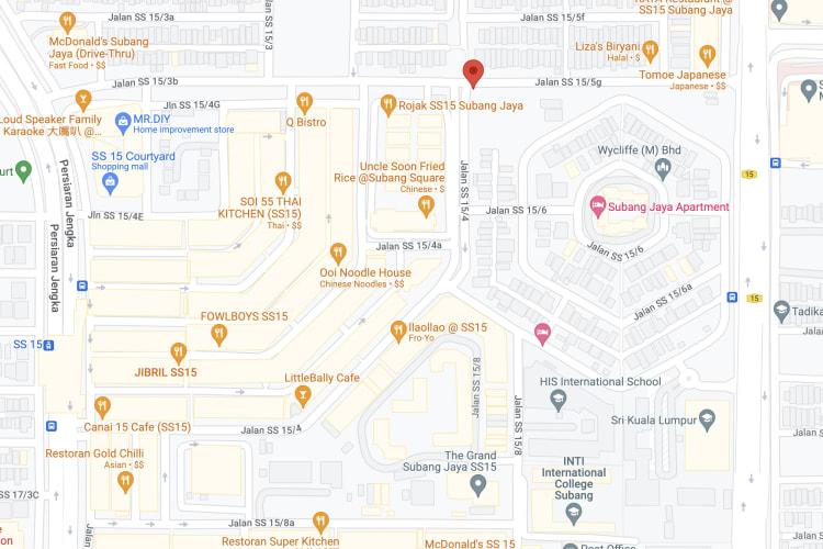 Jalan SS15/4, Subang, Selangor