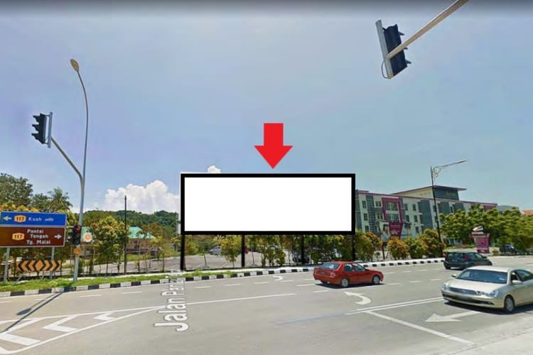 1 Panel Free Standing Billboard at Jalan Pantai Tengah / Jalan Bohor Tempoyak, Langkawi, Kedah