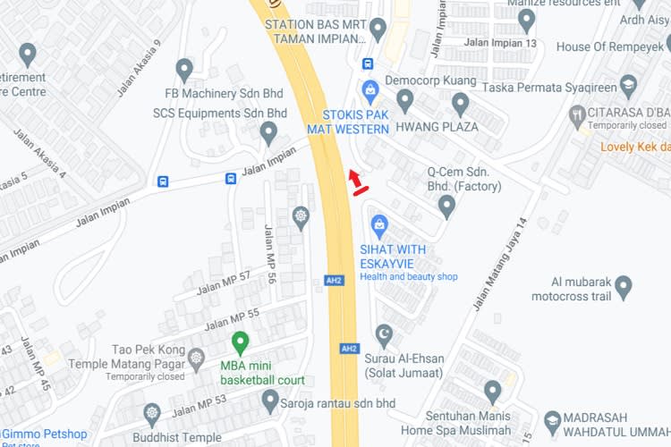 NSE Highway KM451, Sungai Buloh, Selangor (SB)