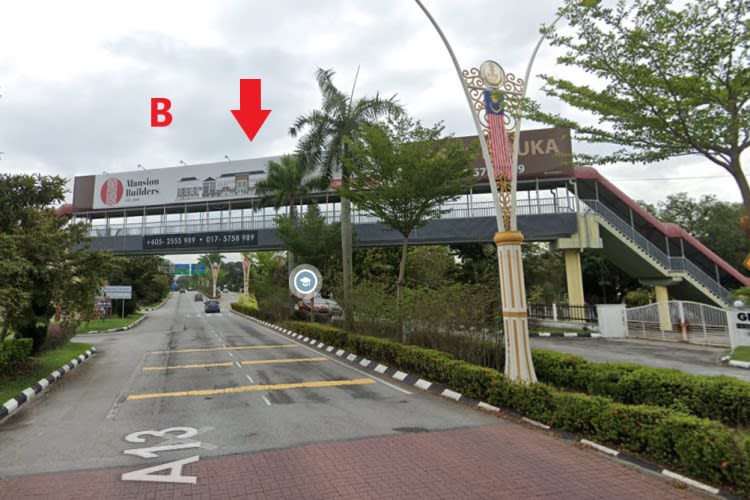 Jalan Tambun, Ipoh, Perak (beside Sekolah Taayah)