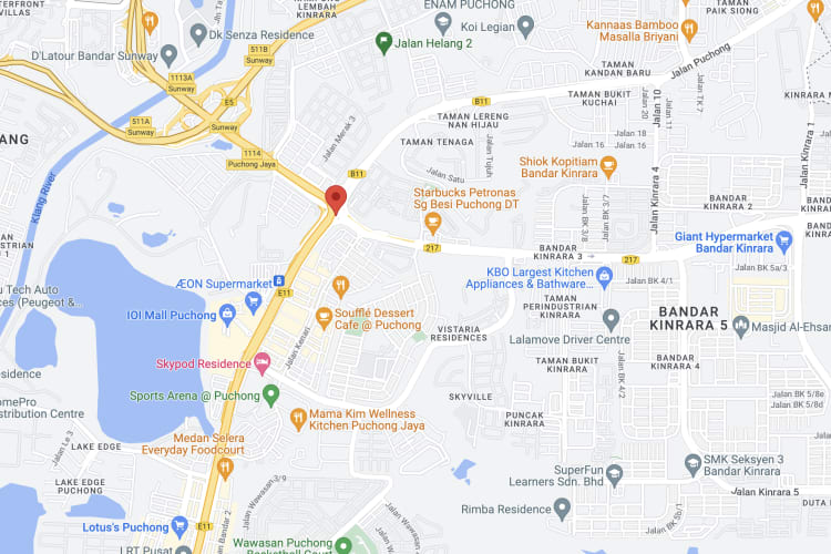 LDP-Bukit Jalil Highway/Puchong Jaya Interchange, Selangor