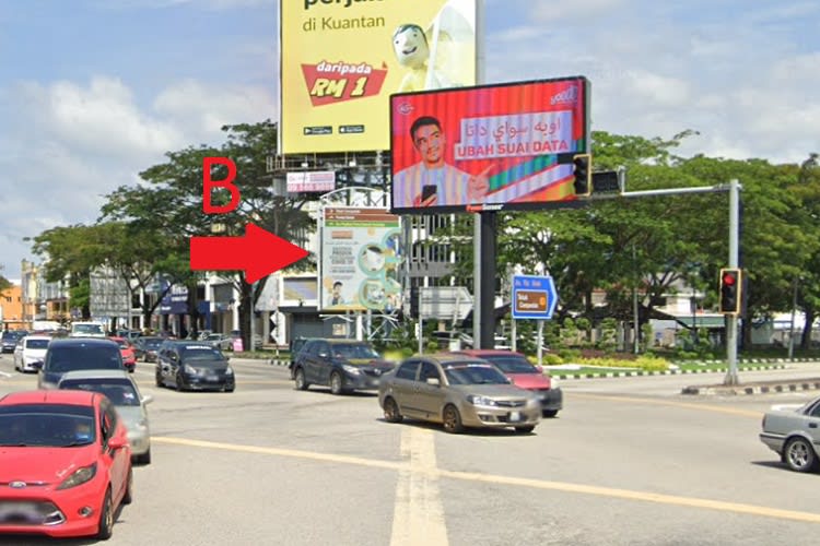 Intersection of Jalan Berserah & Jalan Teluk Sisek, Pahang