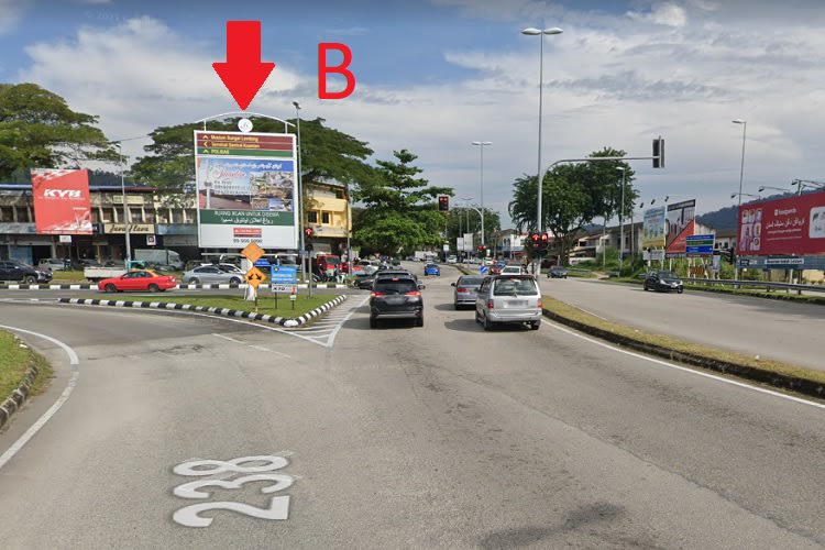 Junction of Jalan Teluk Sisek & Lorong Seri Kuantan, Pahang