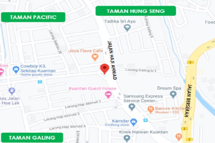 Junction of Jalan Haji Ahmad & Jalan Dato Lim Hoe Lek, Pahang