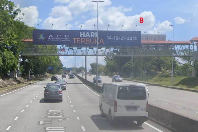 Subang Jaya / along NPE Highway heading to Federal Highway next to SS17, Selangor