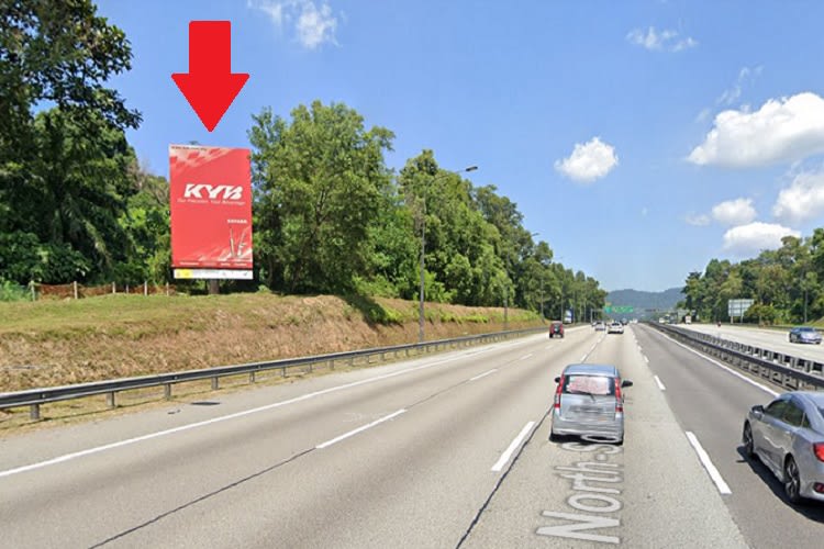 1 Sided Spectacular Billboard at KM457.50 Plus Highway, Sungai Buloh, Selangor