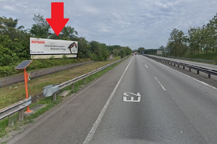 1 Sided Free Standing Billboard at NSE KM76.8, Ayer Hitam, Johor (from Ayer Hitam Toll, NB)