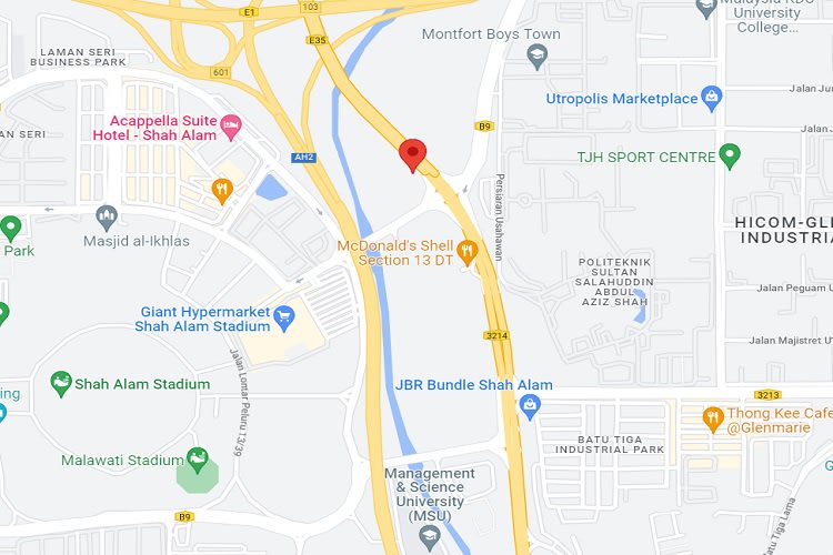 Jalan Subang / Jalan Monfort, Seksyen 13, Shah Alam, Selangor
