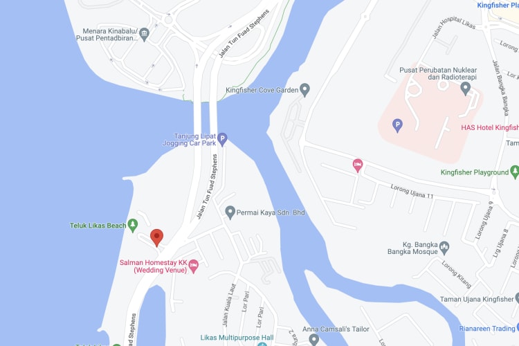 Jalan Tun Fuad Stephens, Anjung Selera, Kota Kinabalu, Sabah