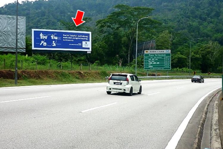 1 Panel Free Standing Billboard at Karak Highway KM20.5, Gombak, Selangor