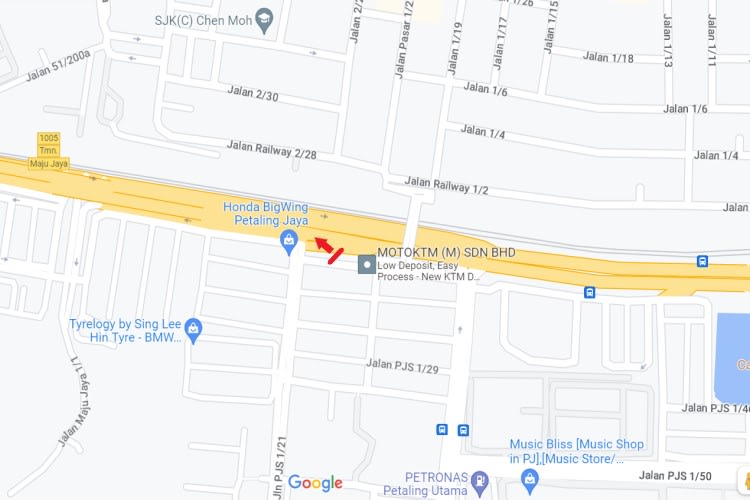 Jalan PJS 1/26 (next to TNB Subtation), Petaling Jaya, Selangor