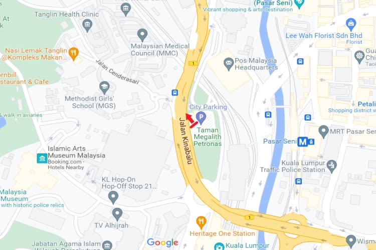 City Parking, Jalan Kinabalu, Kuala Lumpur