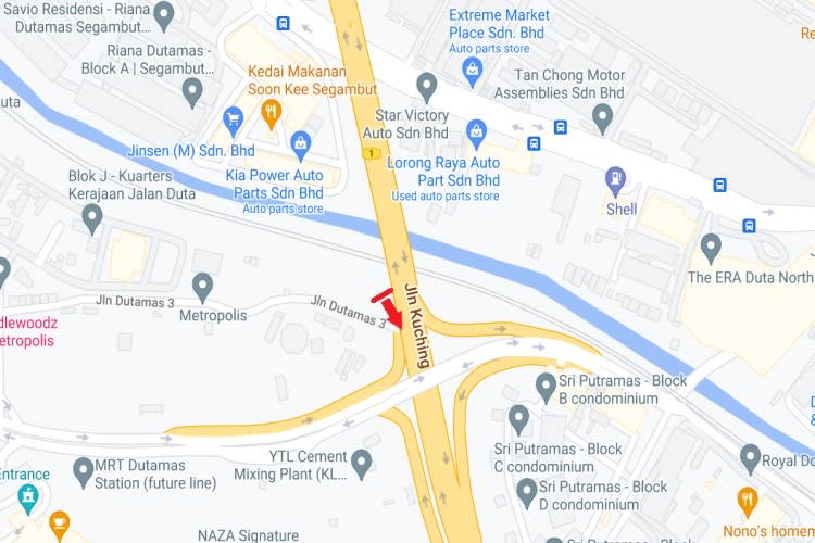 Jalan Kuching, Dutamas, Kuala Lumpur