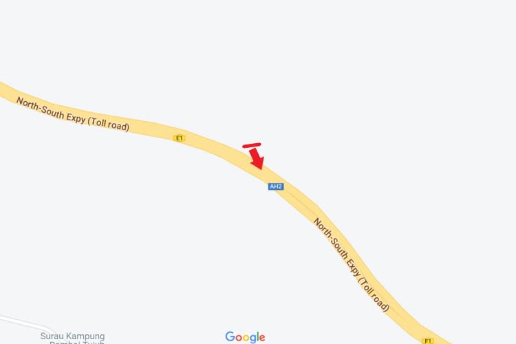 NSE KM252.9, North Bound (Off-Side), Sg. Perak RSA, Kuala Kangsar, Perak