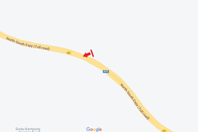 NSE KM252.9, South Bound, Sg. Perak RSA, Kuala Kangsar, Perak