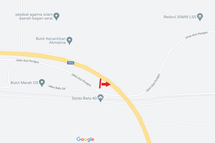 NSE Highway KM187.7, Bandar Baru, Bagan Serai, Perak (NB)