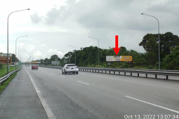 NSE KM221.8, North Bound (Off-Side), Kuala Kangsar, Perak
