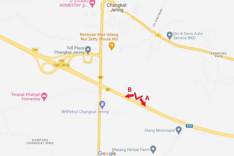 NSE KM221.8, North Bound (Off-Side), Kuala Kangsar, Perak