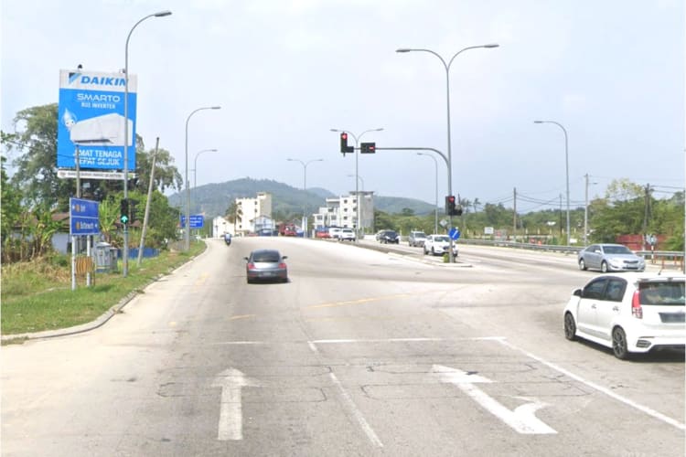 Jalan Sungai Bakap, Jawi, Penang (to Sungai Bakap)