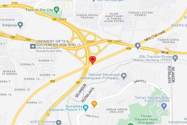 MEX Highway KM22.2, Kuala Lumpur