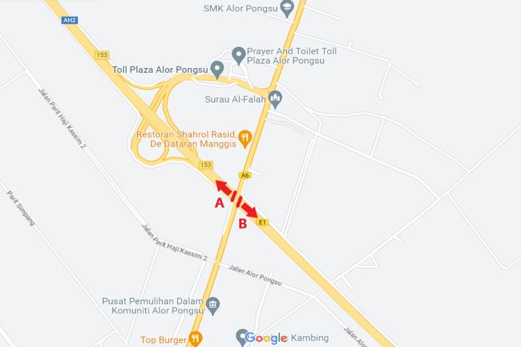 PLUS Highway KM182.15, Bagan Serai, Perak