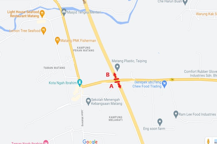 NSE KM214.8, Matang, Perak