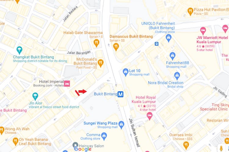 Jalan Bukit Bintang, Kuala Lumpur