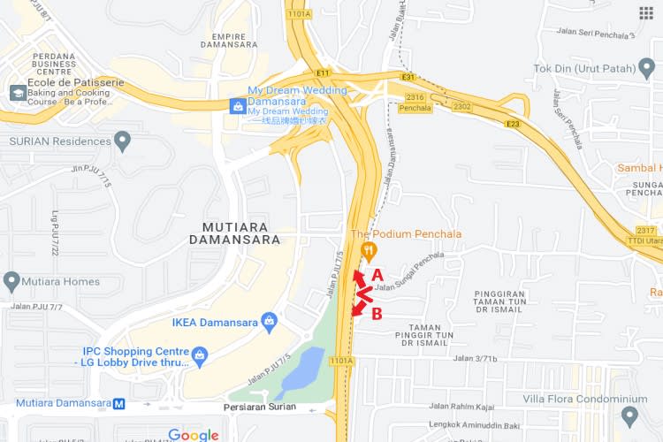 LDP Highway / Jalan Sg. Penchala, Kuala Lumpur