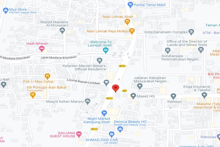 Persimpangan Kg Sireh / Jalan Kota Darulnaim, Kota Bharu, Kelantan (traffic light junction)