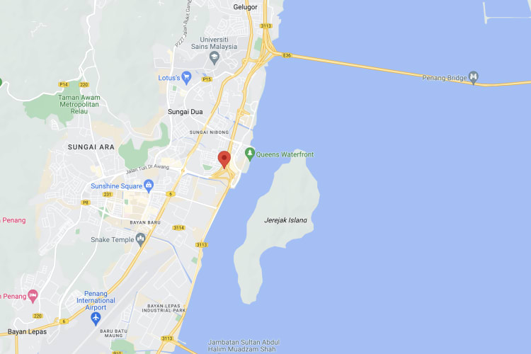 Tun Dr Lim Chong Eu Expressway Exit, Bayan Lepas, Penang (opposite Queensbay Mall)