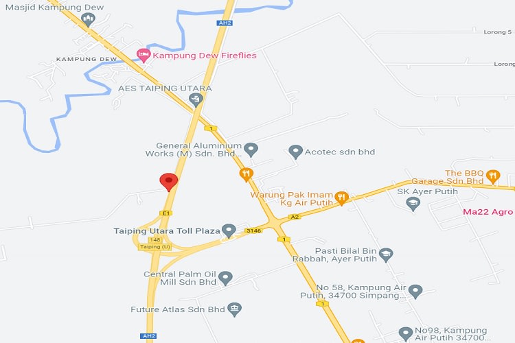 NSE KM 205.1 (SB), Simpang Empat Semanggol, Perak (near Taiping Utara Plaza Tol)