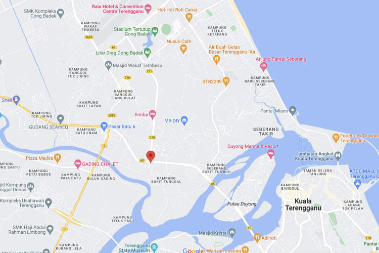 Simpang 4 Bukit Tunggal, Jalan Tengku Mizan, Kuala Terengganu, Terengganu