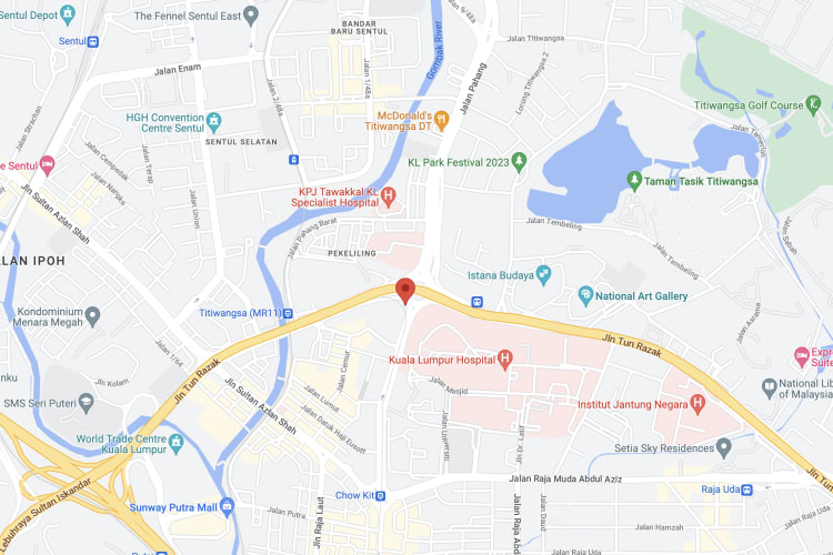 Bulatan Pahang / Jalan Pahang, Kuala Lumpur